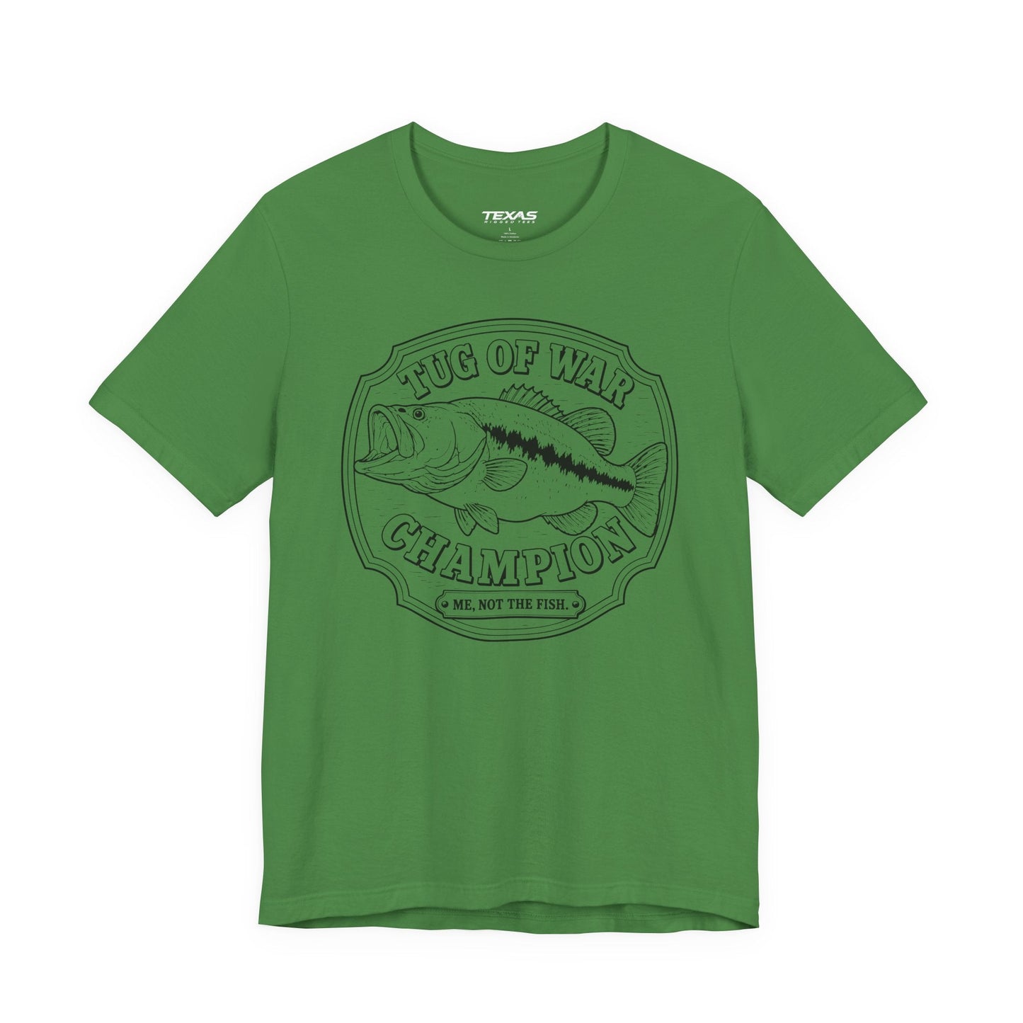 Texas Rigged Tees Tug of War Champion — Unisex Cotton Tee