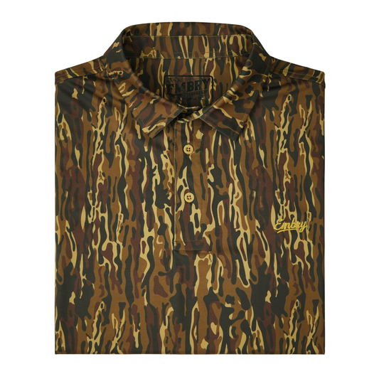 Embry Outdoors Performance Polo - Brown Ranch