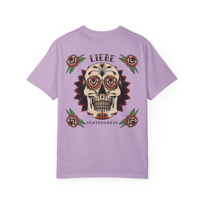 Liebe Calavera Rosa T-Shirt