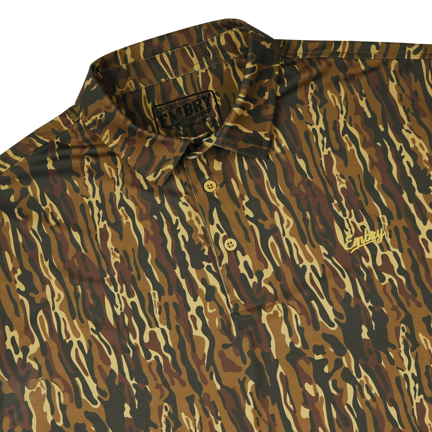 Embry Outdoors Performance Polo - Brown Ranch