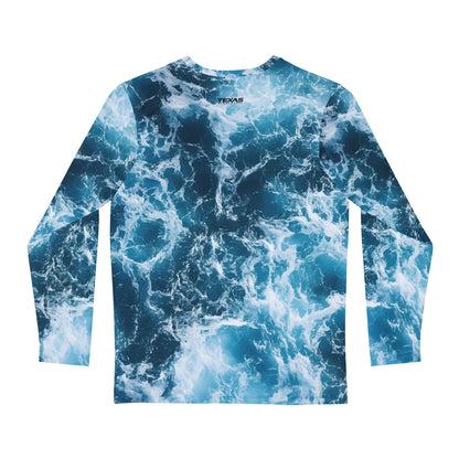 Texas Rigged Tees Rough Water — Unisex Long Sleeve (SPF 50+)