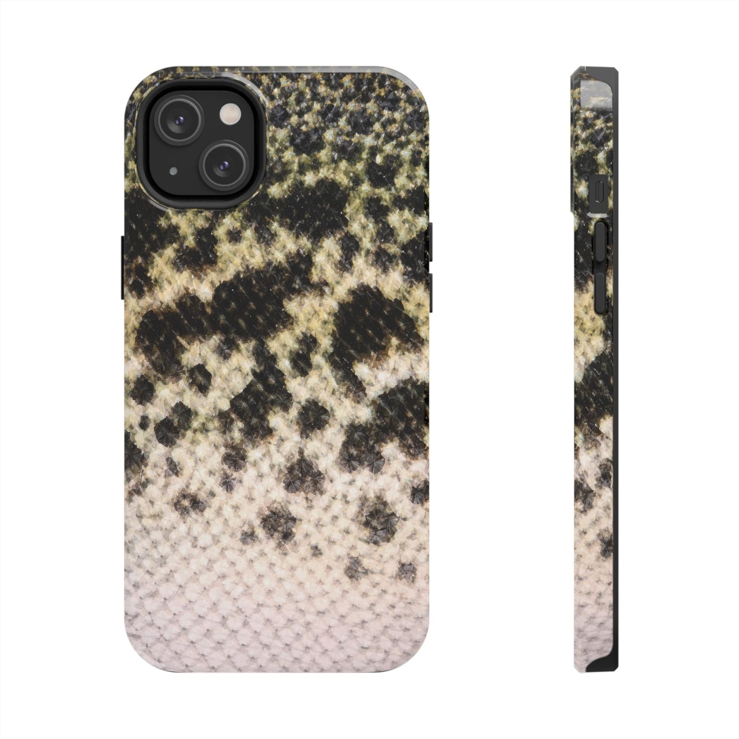 Texas Rigged Tees Black Crappie — Tough Phone Case