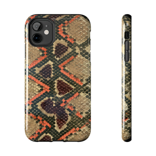 Texas Rigged Tees Burmese Python — Tough Phone Case