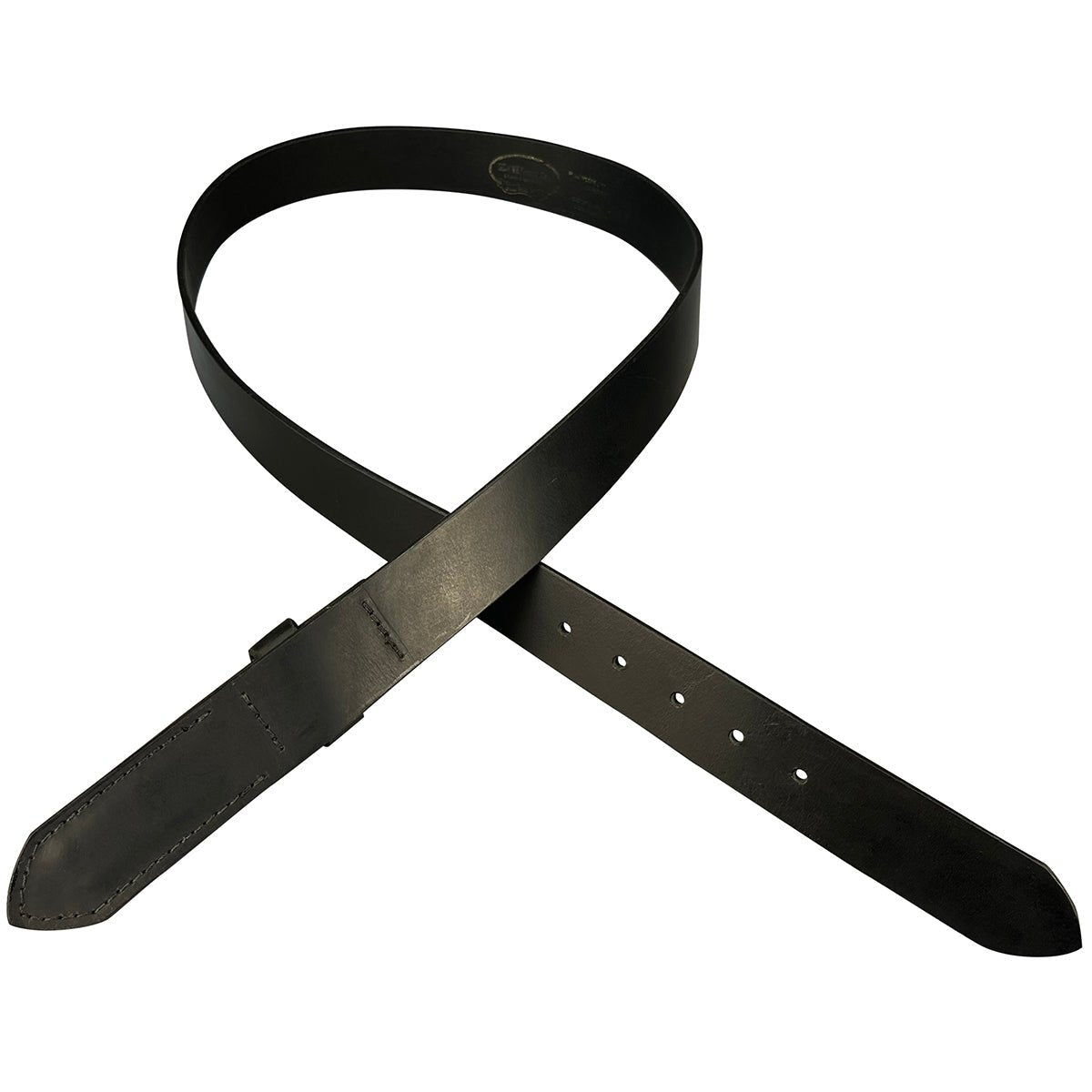 1.5"(38mm) Black Solid Buffalo Leather Mechanic's Belt Handmade in Canada by Zelikovitz - Angler's Pro Tackle & Outdoors