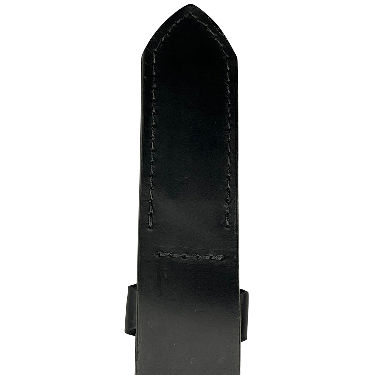 1.5"(38mm) Black Solid Buffalo Leather Mechanic's Belt Handmade in Canada by Zelikovitz - Angler's Pro Tackle & Outdoors