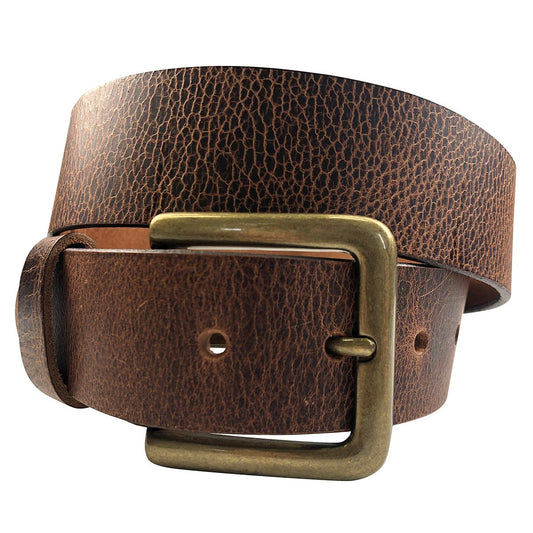 1.5"(38mm) Distressed Full Grain Leather Belt Handmade in Canada by Zelikovitz Size 26 - 46 - Angler's Pro Tackle & Outdoors