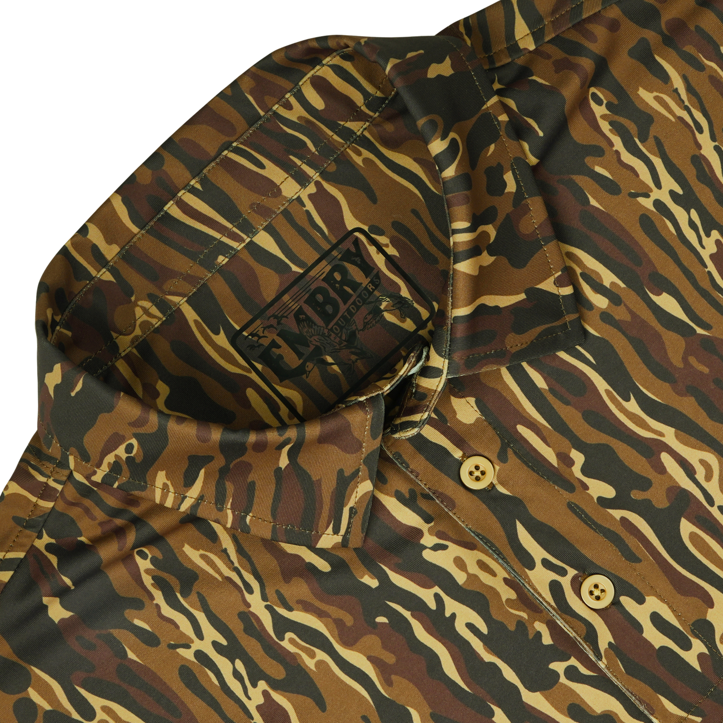Embry Outdoors Performance Polo - Brown Ranch