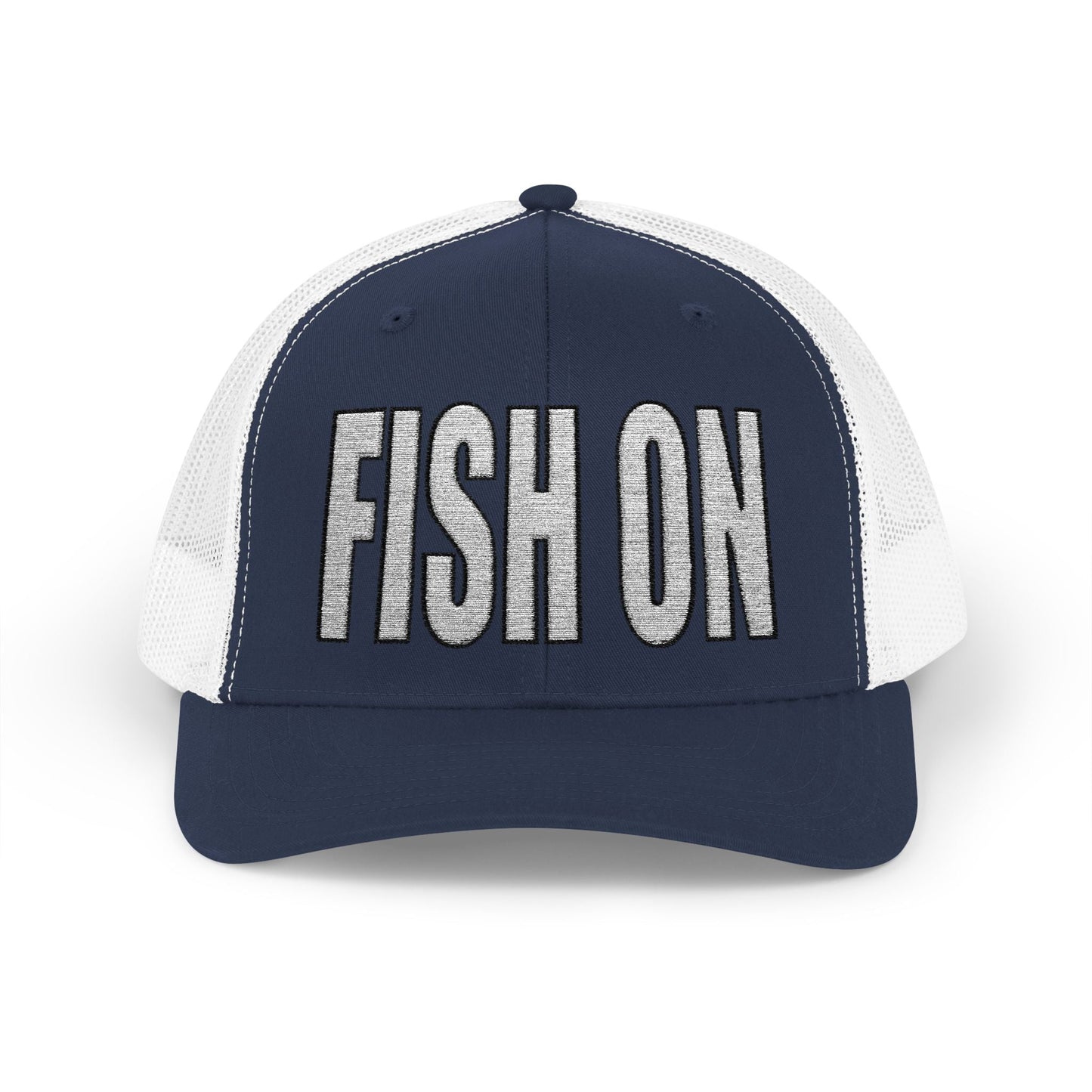 Texas Rigged Tees FISH ON — Embroidered Baseball Cap