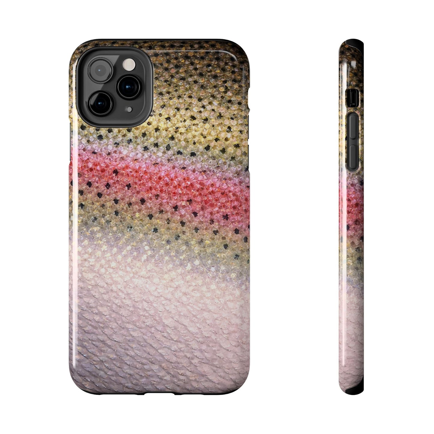 Texas Rigged Tees Rainbow Trout — Tough Phone Case