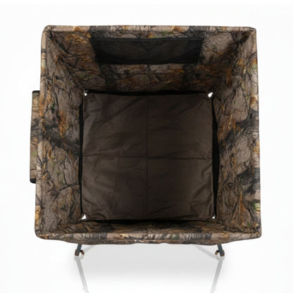 Muddy MQA1602 Quad Blind Kit Elevated Hunting Water-Resistant Enclosure, Cammo