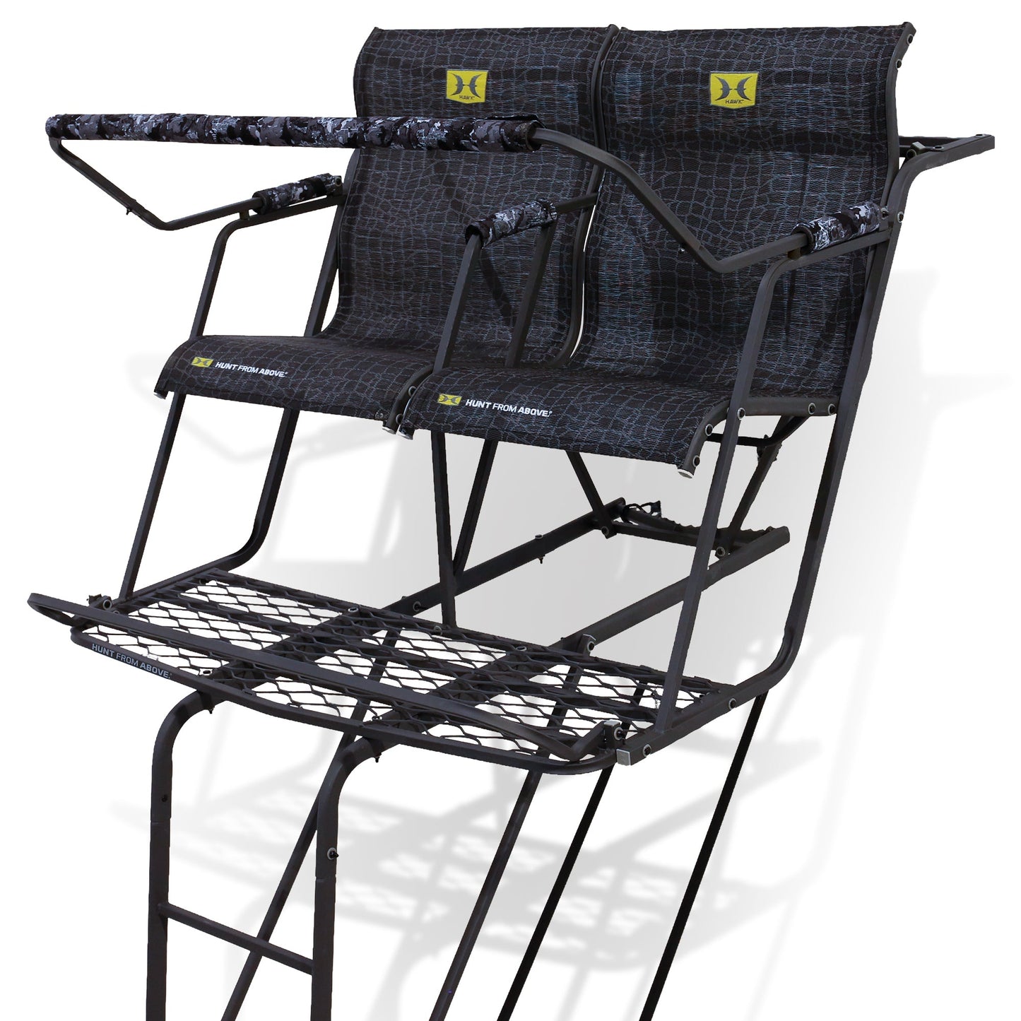 Hawk Big Denali 18 Foot Durable Steel 2 Man Hunting Game Deer Ladder Tree Stand