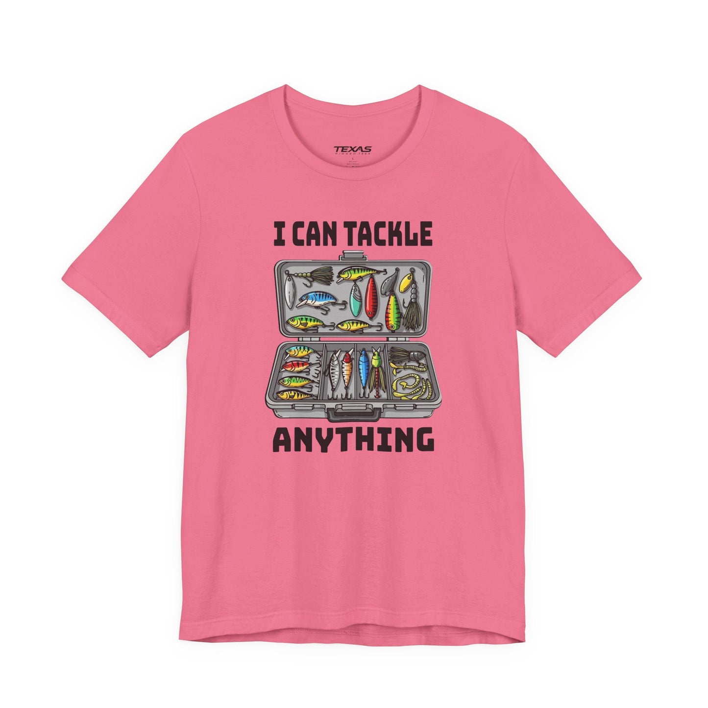 Texas Rigged Tees I Can Tackle Anything — Unisex Cotton Tee