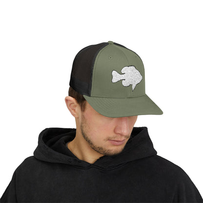 Texas Rigged Tees Bluegill Silhouette — Embroidered Baseball Cap