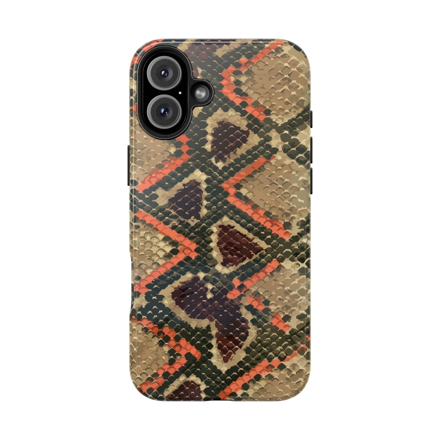 Texas Rigged Tees Burmese Python — Tough Phone Case