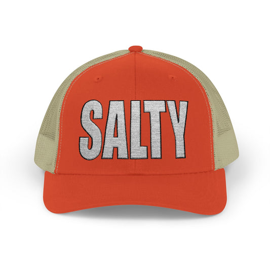 Texas Rigged Tees SALTY — Embroidered Baseball Cap