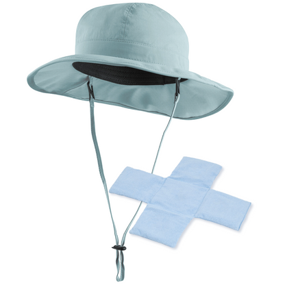 Panther Vision POWERCAP ICE Cooling Sun Hat – Instant Cooling Relief with Reusable Ice Packs, UPF 50 UV Sun Protection, Lightweight & Breathable for Hot Weather