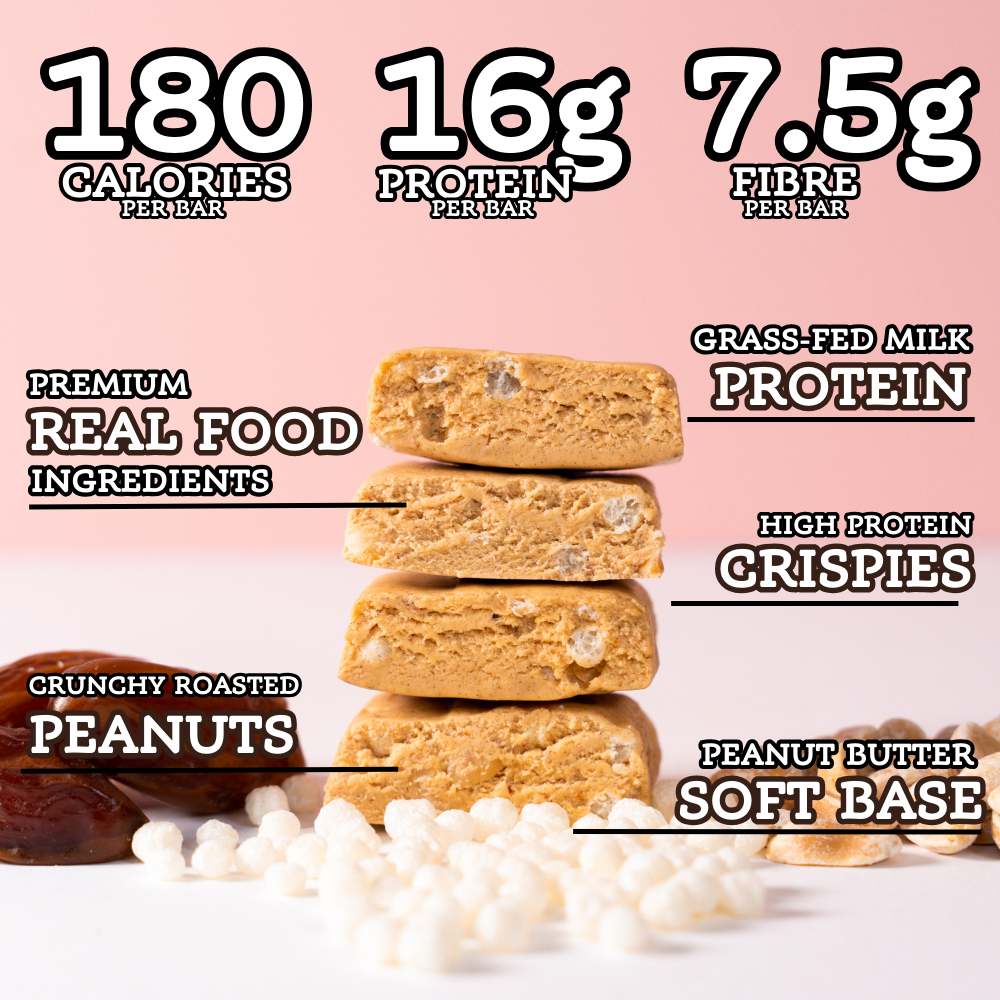 All Real Peanut Butter Protein Bar 50g x 12 bars