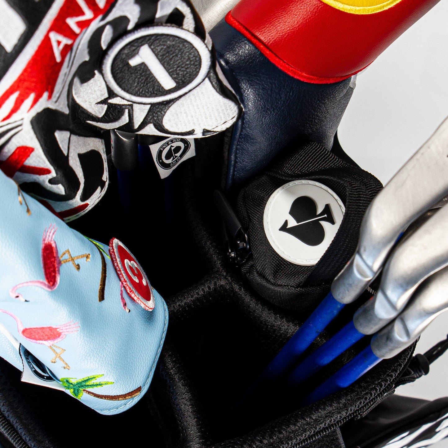 Pins and Aces Beer Sleeve - Black