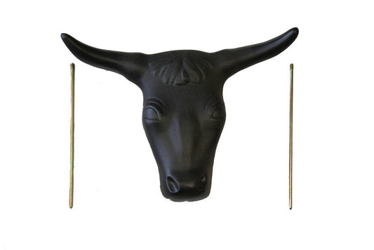 AJ Tack Adult 20" Horn Spread Steer Head Roping Dummy