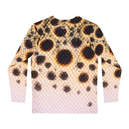 Texas Rigged Tees Spotted Gar — Unisex Long Sleeve  (SPF 50+)