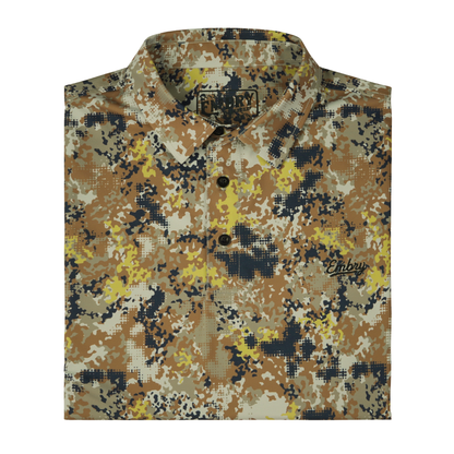 Embry Outdoors Performance Polo - Light Ridge