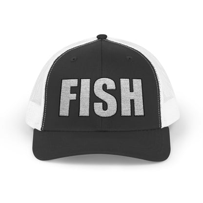 Texas Rigged Tees FISH — Embroidered Baseball Cap