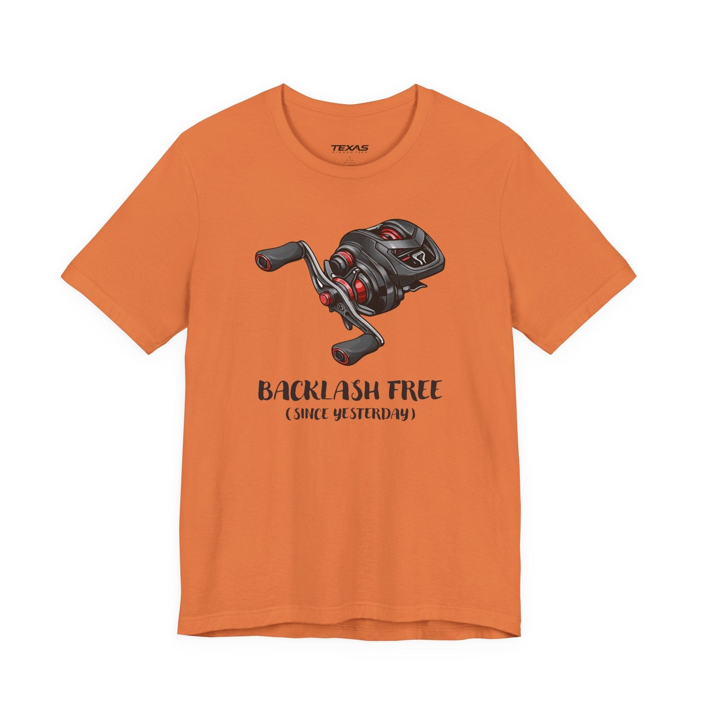 Texas Rigged Tees Backlash Free Since Yesterday — Unisex Cotton Tee