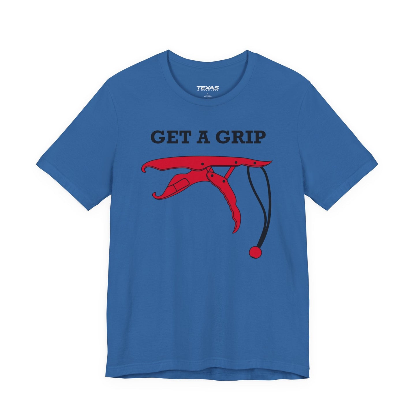 Texas Rigged Tees Get a Grip — Unisex Cotton Tee