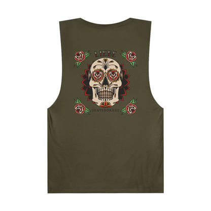 Liebe Calavera Rosa Tank