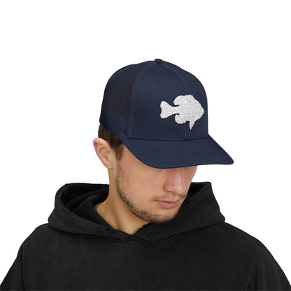 Texas Rigged Tees Bluegill Silhouette — Embroidered Baseball Cap