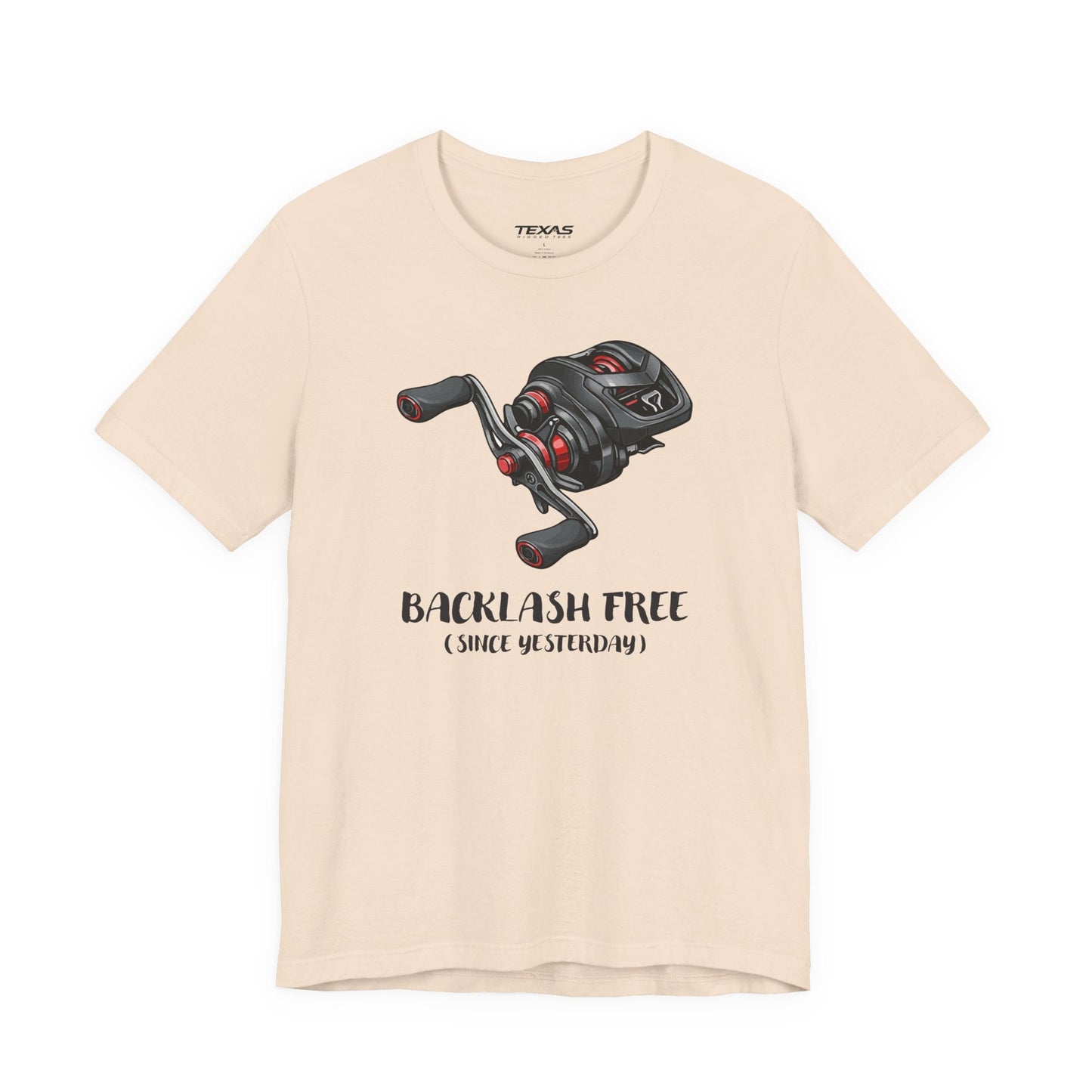 Texas Rigged Tees Backlash Free Since Yesterday — Unisex Cotton Tee