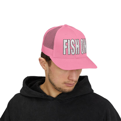 Texas Rigged Tees FISH ON — Embroidered Baseball Cap