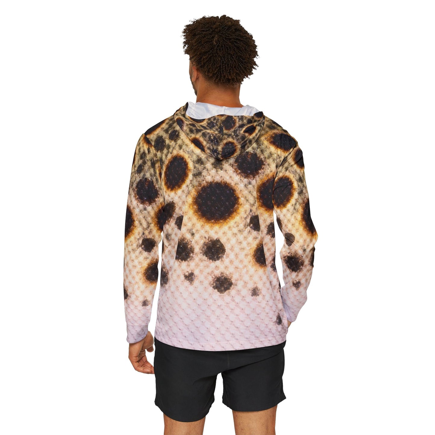 Texas Rigged Tees Spotted Gar — Unisex Fishing Pullover Hoodie (SPF 50+)