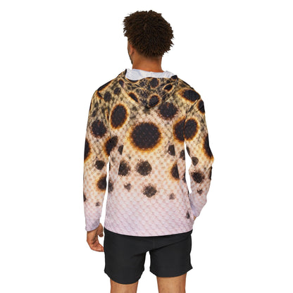 Texas Rigged Tees Spotted Gar — Unisex Fishing Pullover Hoodie (SPF 50+)