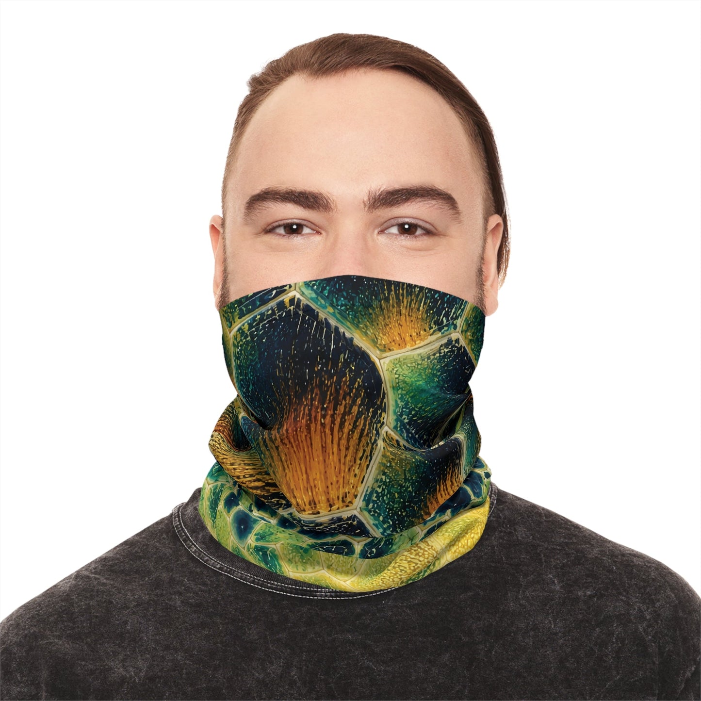 Texas Rigged Tees Sea Turtle — Unisex Neck Gaiter (SPF 50+)
