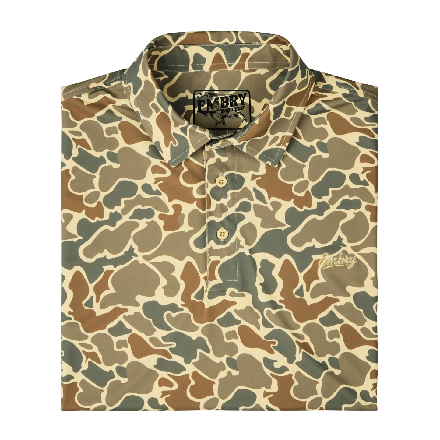 Embry Outdoors Performance Polo - Desert Duck