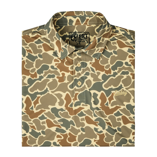 Embry Outdoors Performance Polo - Desert Duck