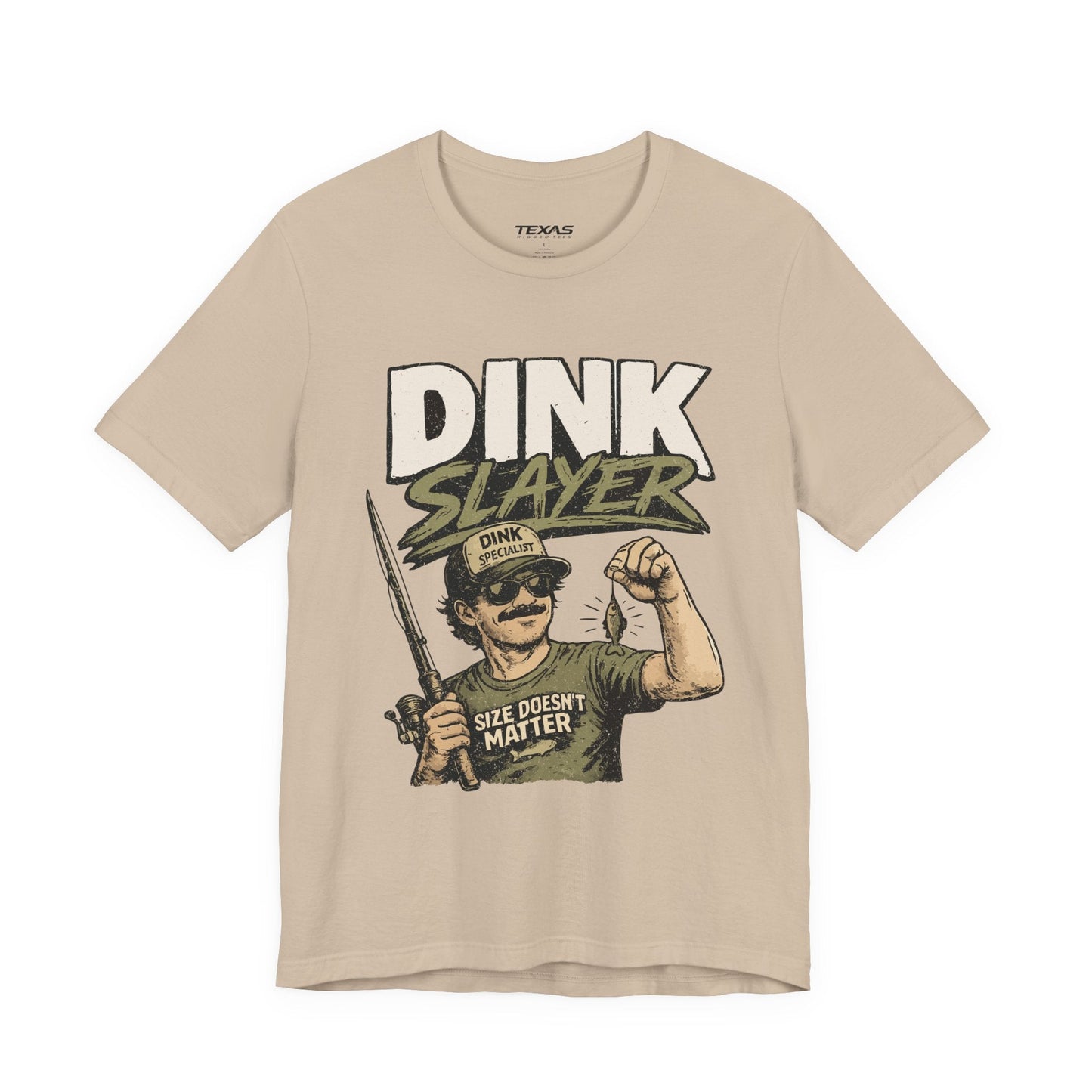 Texas Rigged Tees Dink Slayer — Unisex Cotton Tee