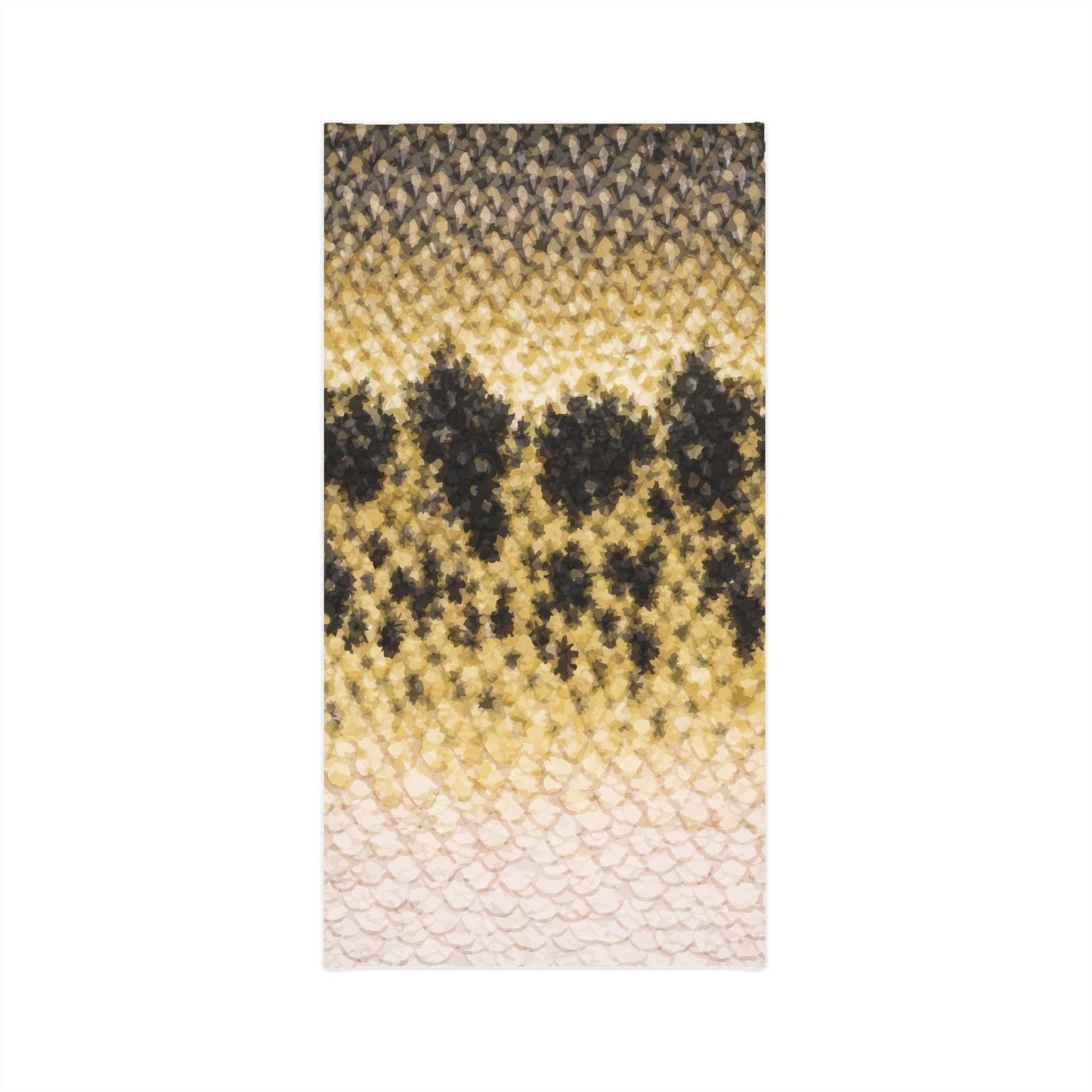 Texas Rigged Tees Largemouth Bass — Unisex Neck Gaiter (SPF 50+)