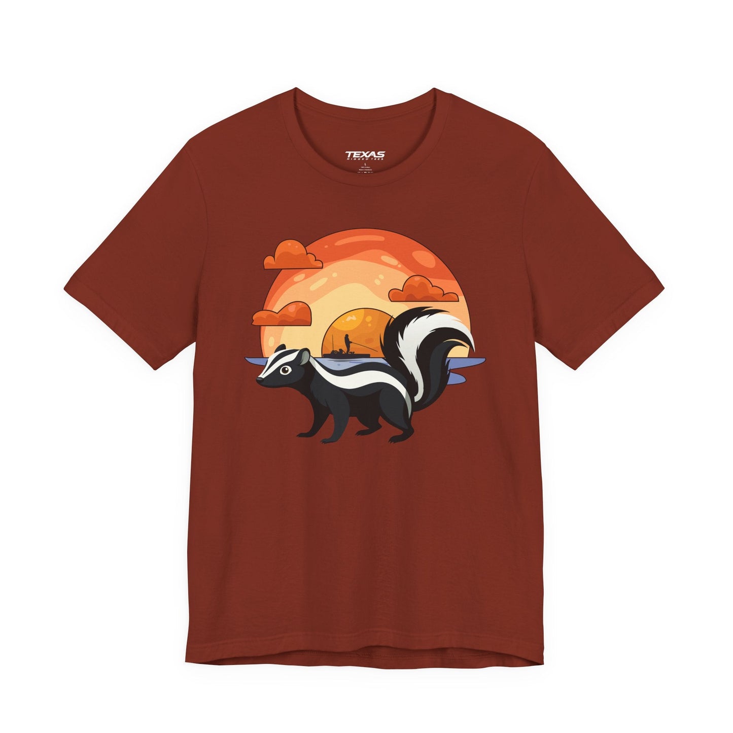 Texas Rigged Tees Skunkset (Kayak Edition) — Unisex Cotton Tee