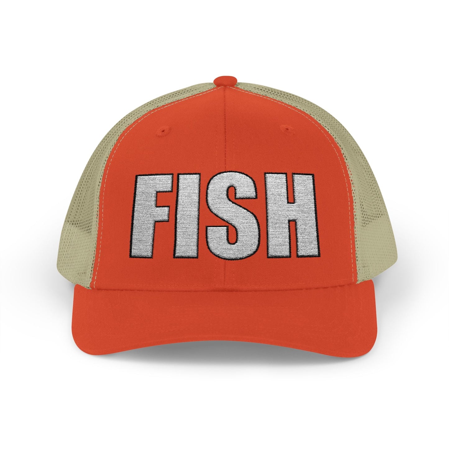 Texas Rigged Tees FISH — Embroidered Baseball Cap