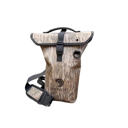 Dry Pocket Waterproof Floating Shell Bag / Dry Bag - Mossy Oak Bottomland Camo
