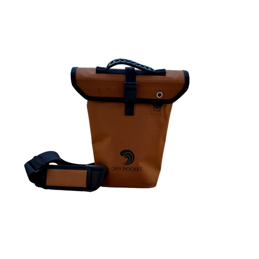 Dry Pocket Waterproof Floating Shell Bag / Dry Bag - Coyote Brown