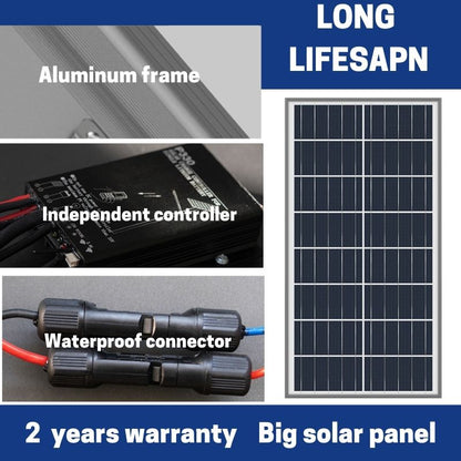 Langy Solar Lights 100 W 200W Commercial solar street light-Stay on