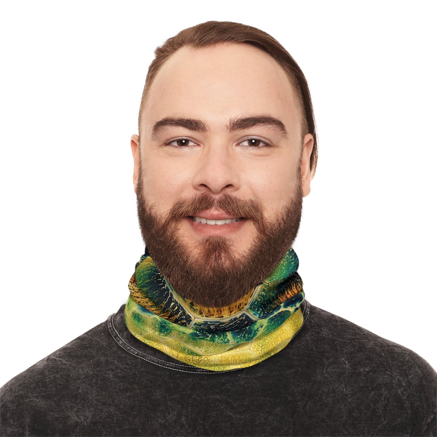 Texas Rigged Tees Sea Turtle — Unisex Neck Gaiter (SPF 50+)