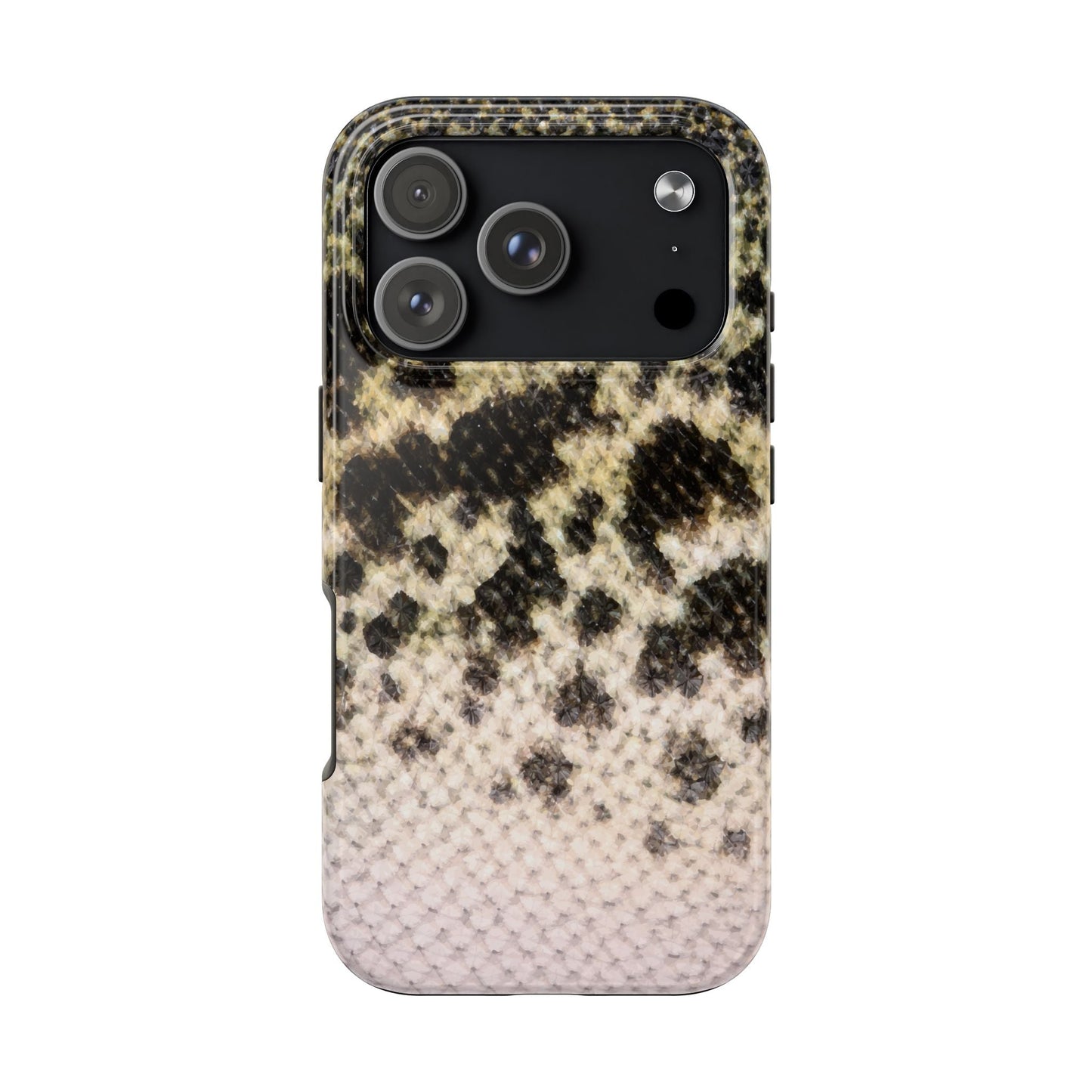 Texas Rigged Tees Black Crappie — Tough Phone Case