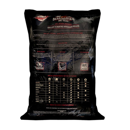 Bear Mountain BBQ All-Natural Hardwood Hickory Smoker Pellets, 20 Lb (3 Pack)