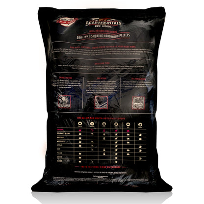 Bear Mountain BBQ All Natural Hardwood Cherry Smoker Pellets, 20 lbs (4 Pack)