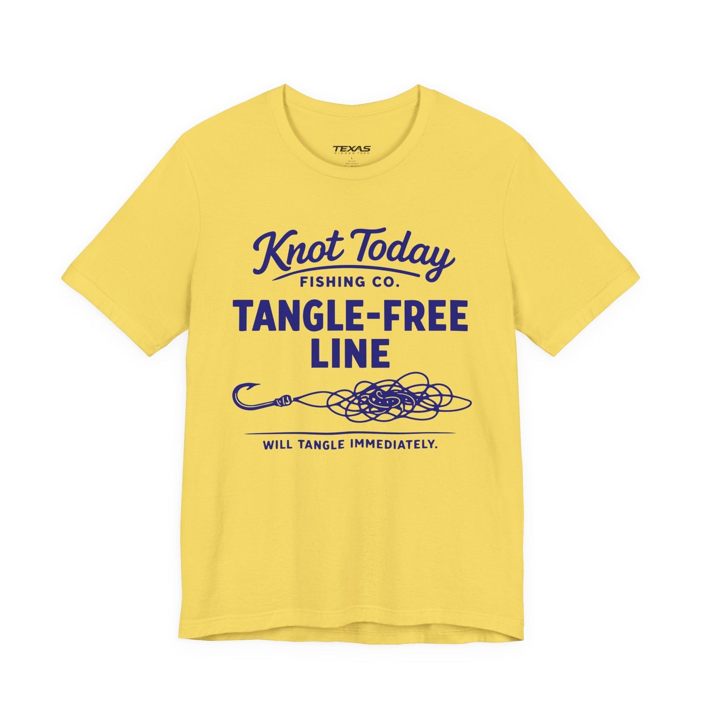 Texas Rigged Tees Knot Today Fishing Co. — Unisex Cotton Tee