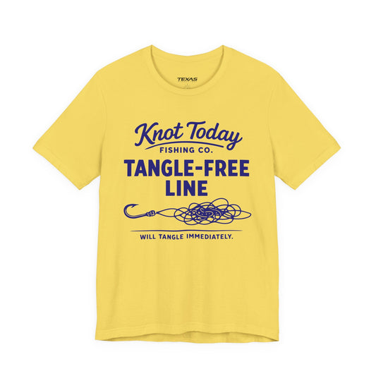 Texas Rigged Tees Knot Today Fishing Co. — Unisex Cotton Tee